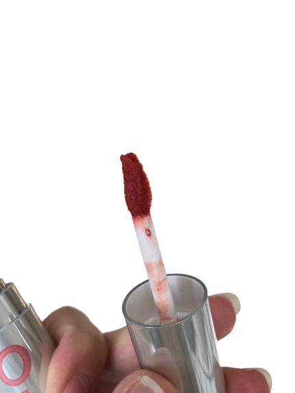 カスタマイズエアリーリップマッド/INTO U/口紅を使ったクチコミ(9枚目)