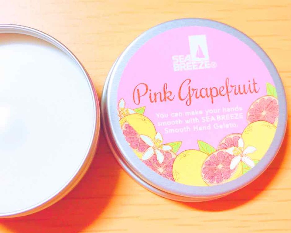 シーブリーズ　スムースハンドジェラート（ピンクグレープフルーツ）/シーブリーズ/ハンドクリームを使ったクチコミ（2枚目）