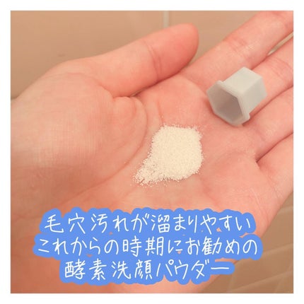 スイサイ ビューティクリア パウダーウォッシュ/suisai/洗顔パウダーを使ったクチコミ(2枚目)