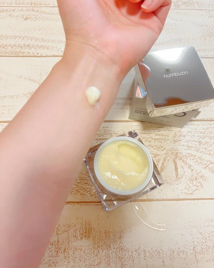 5番 白玉グルタチオンCメラゼロクリーム/numbuzin/フェイスクリームを使ったクチコミ(2枚目)