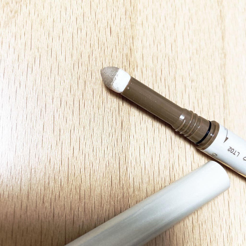 ロングラスティングアイブロウ LT02 キャラメルブラウン/excel/リキッドアイブロウを使ったクチコミ（2枚目）