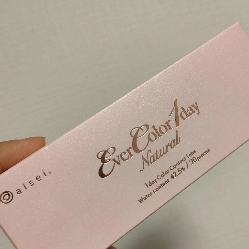 ヘタレオナ on LIPS 「エバーカラー👀💗👼♡♡♡エバーカラーワンデーナチュラル¥249..」(2枚目)