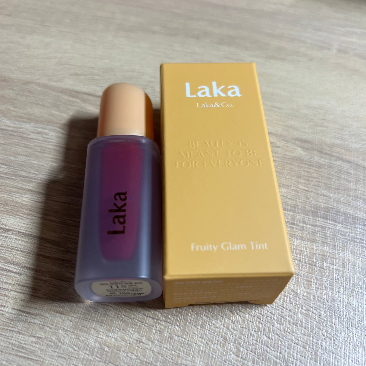 フルーティーグラムティント/Laka/リップティントを使ったクチコミ(1枚目)