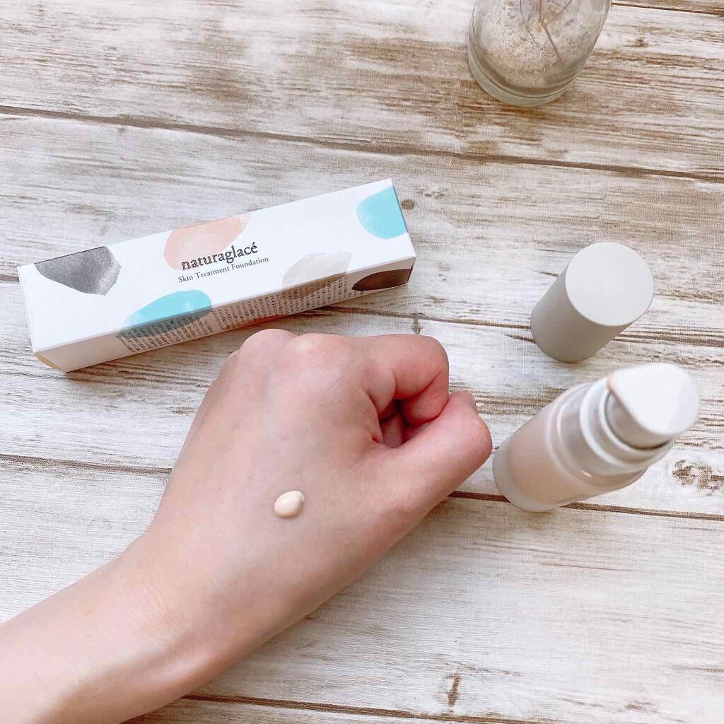 スキントリートメント ファンデーション/ナチュラグラッセ/リキッドファンデーションを使ったクチコミ(2枚目)