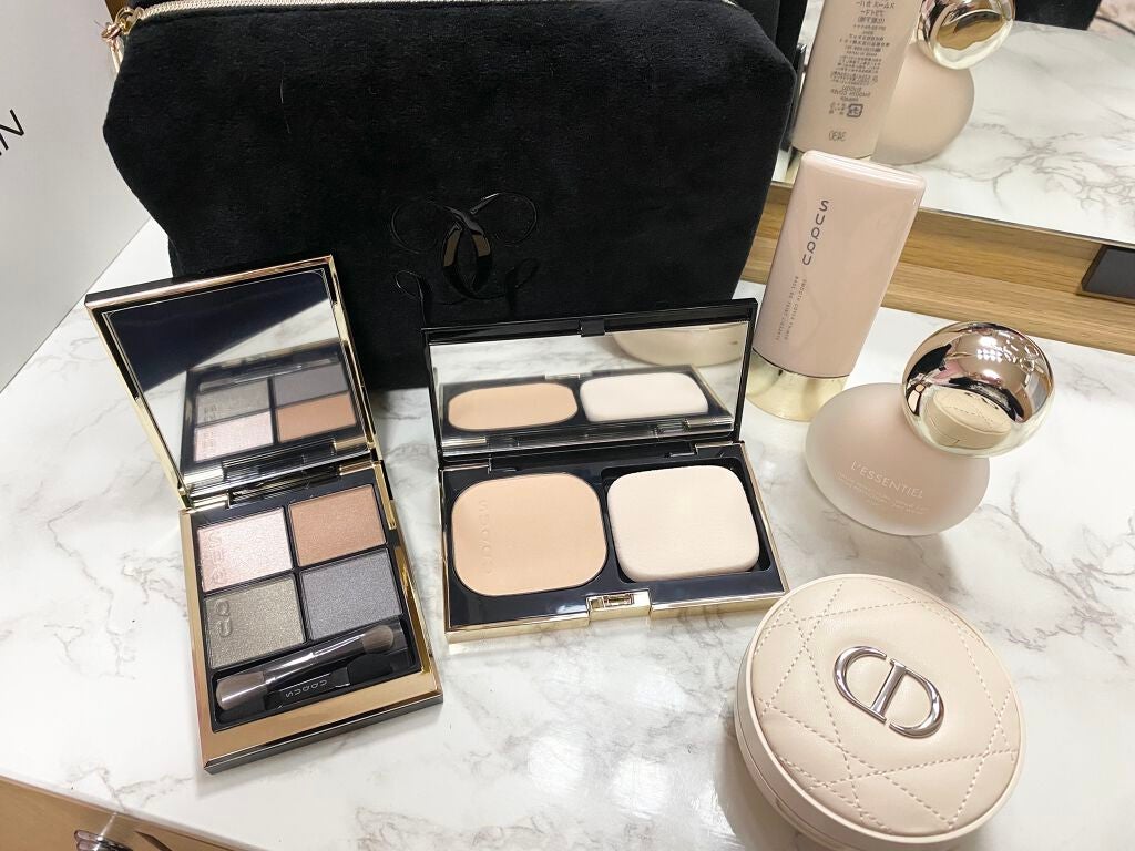 ディオールスキン フォーエヴァー クッション パウダー/Dior/ルースパウダーを使ったクチコミ(2枚目)