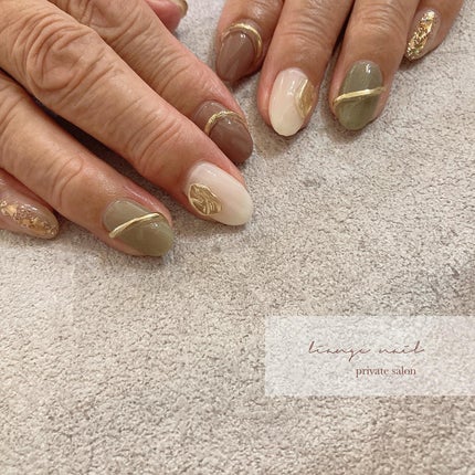 #リアンジェネイル,#柏ネイル,#ネイル,#ニュアンスネイル,#大人ニュアンスネイル,#秋ネイル,#冬ネイル,#ミラーネイル,#リングネイル,#ホログラムネイルのネイルデザイン