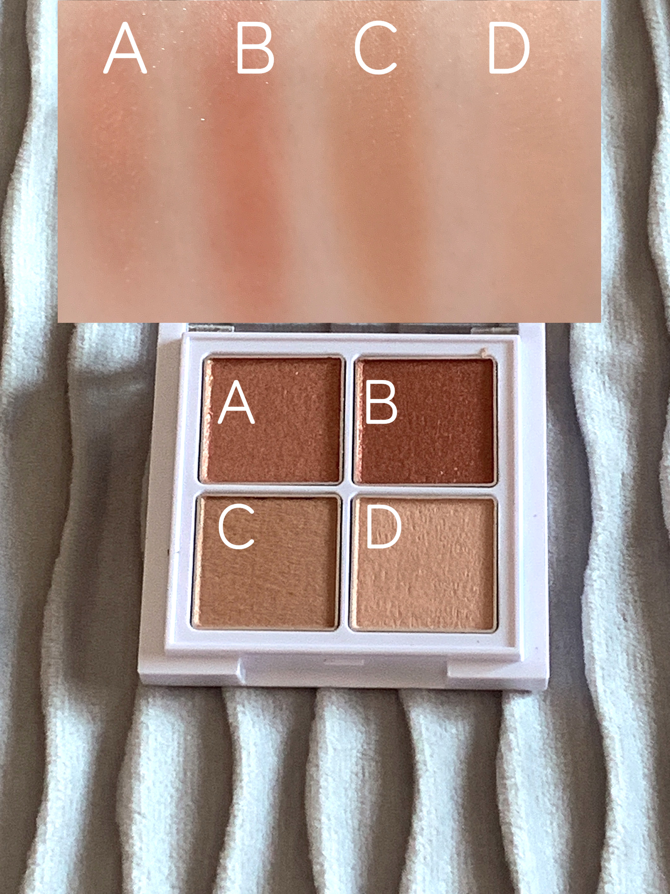 アイパレット 07 サイレントベージュ/sopo/アイシャドウパレットを使ったクチコミ（2枚目）