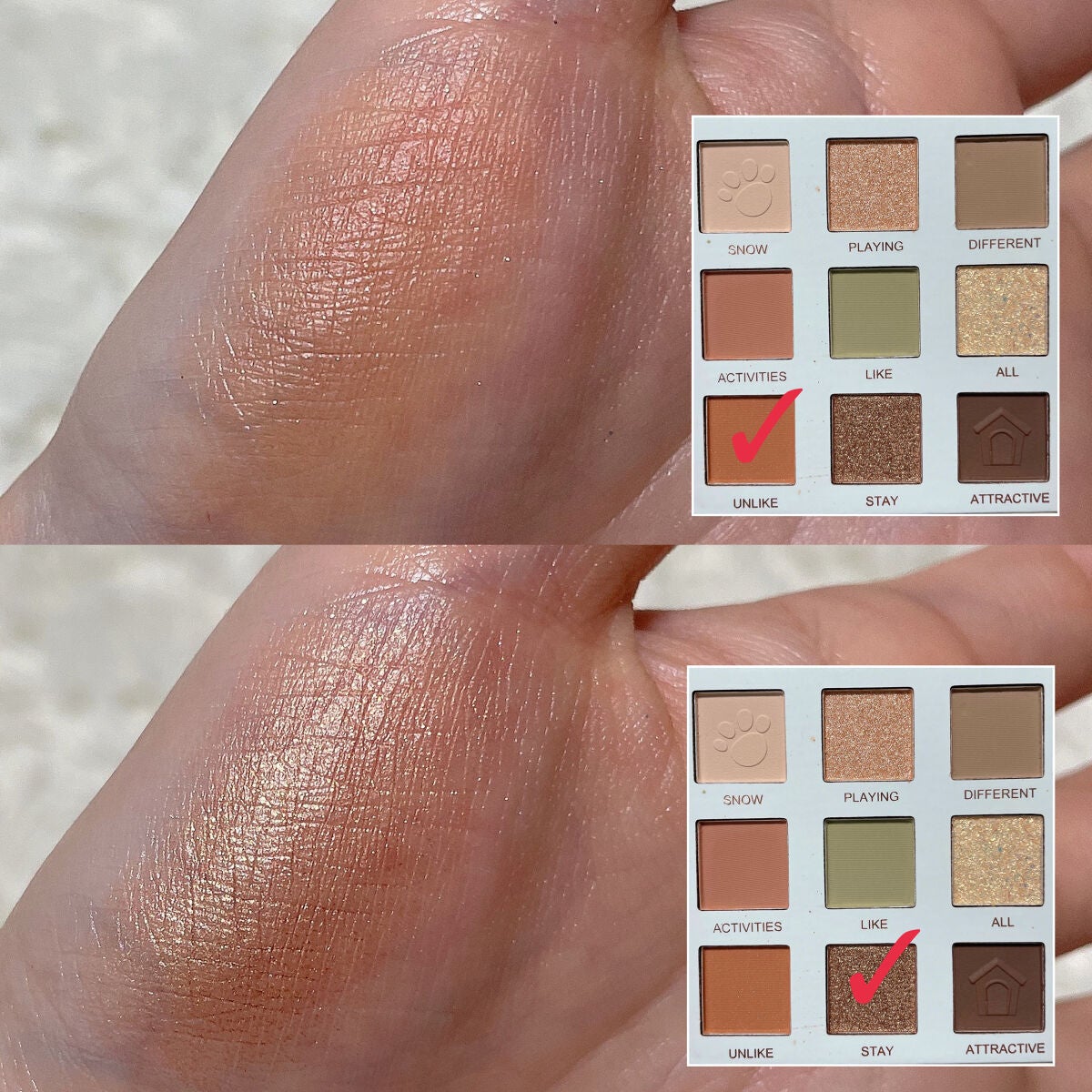 YURI on LIPS 「【パケ買い】アニマル好きさん必見アイシャドウ🐶🐱パケのみで買っ..」(6枚目)