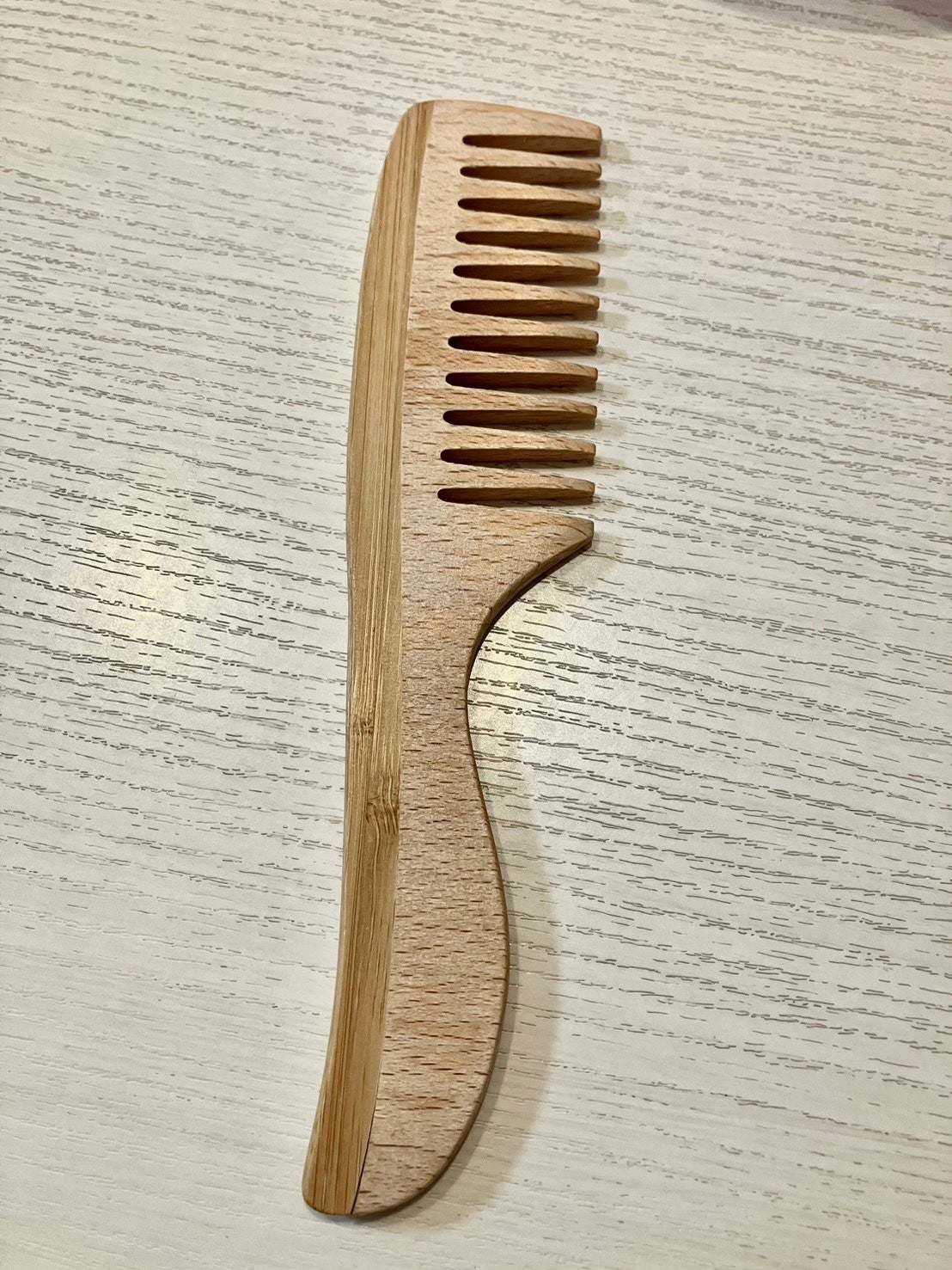 ウッドコーム 粗目/マペペ/ヘアコームを使ったクチコミ(1枚目)