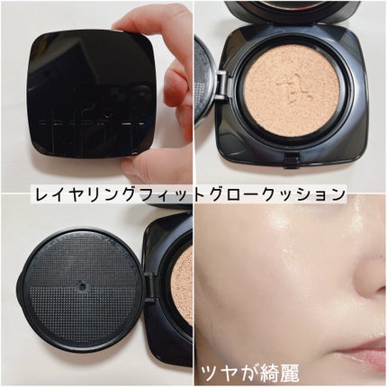 レイヤリングフィット グロークッションEX/TFIT/クッションファンデーションを使ったクチコミ(2枚目)