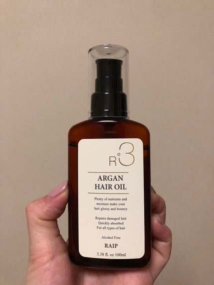 ライプ R3 アルガン ヘアオイル/RAIP/ヘアオイルを使ったクチコミ(4枚目)