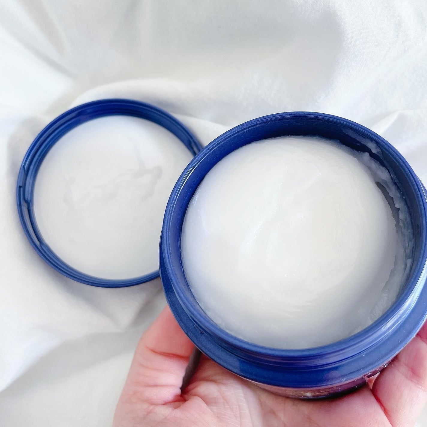 ニベア ロイヤルブルーボディクリーム うるおい密封ケア/ニベア/ボディクリームを使ったクチコミ(3枚目)