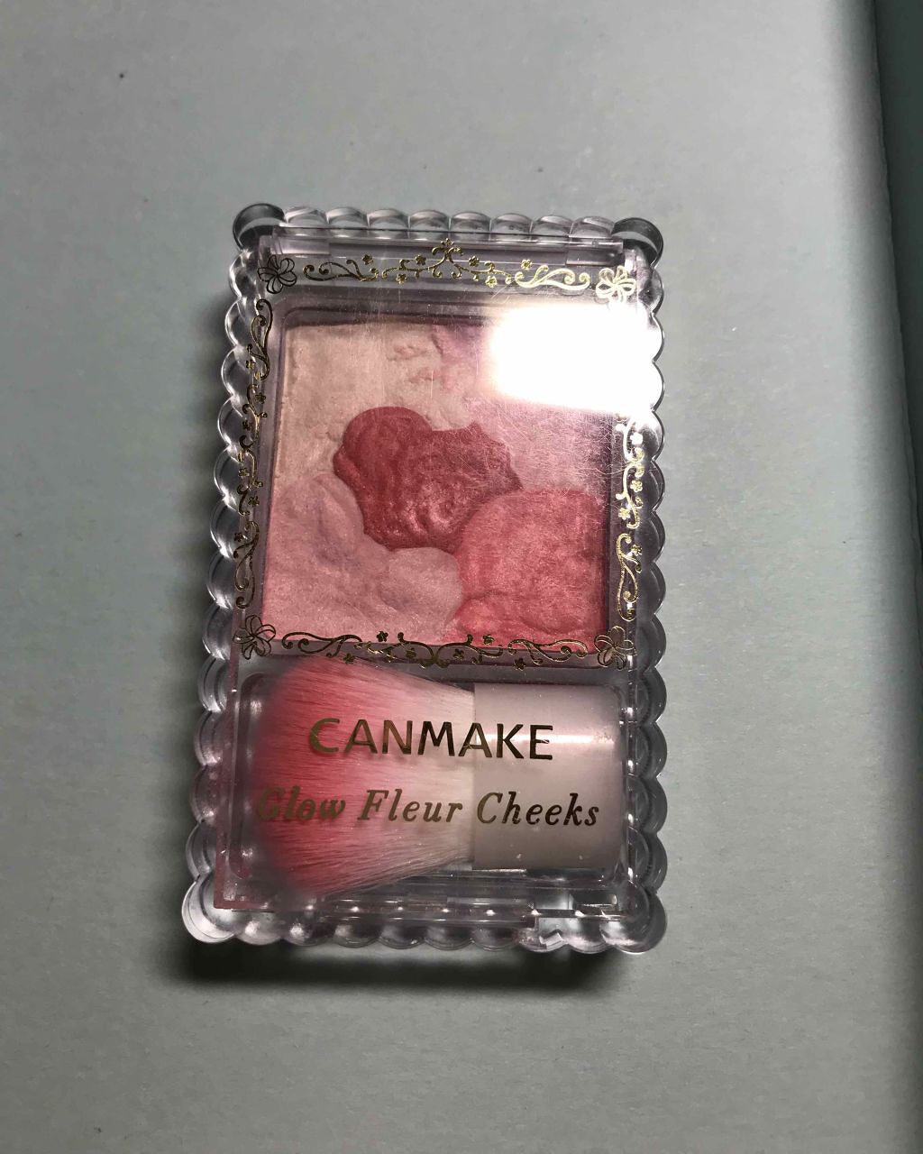 グロウフルールチークス/キャンメイク/パウダーチークを使ったクチコミ(1枚目)