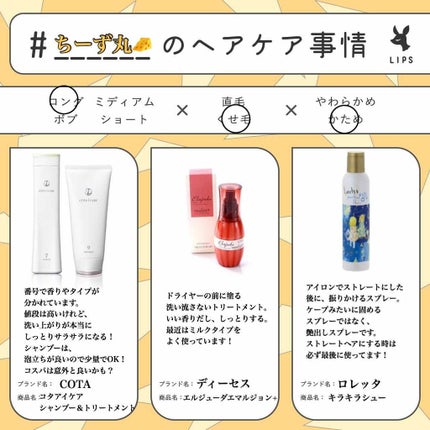 ディーセス エルジューダ エマルジョン+/エルジューダ/ヘアミルクを使ったクチコミ(1枚目)