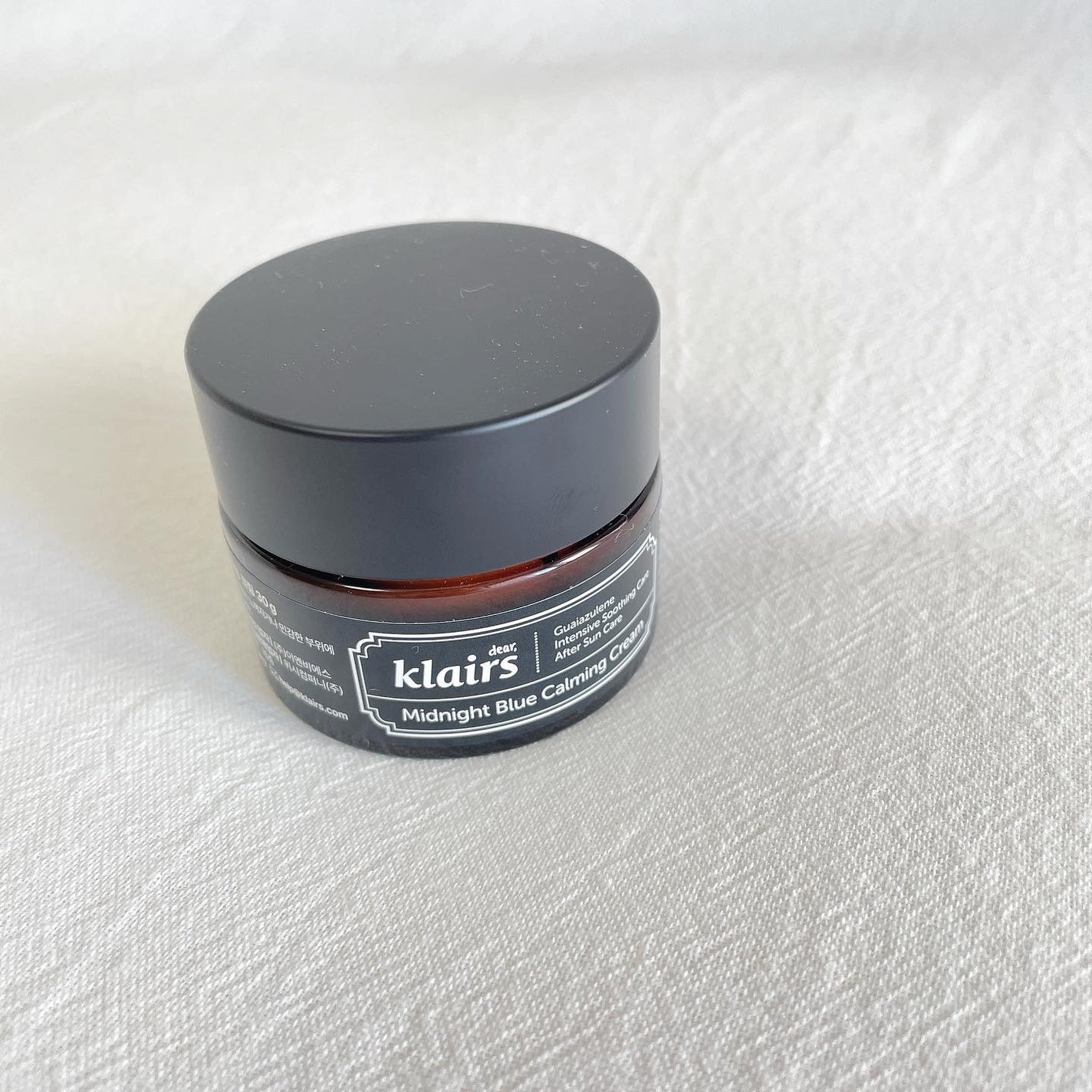 ミッドナイトブルーカーミングクリーム/Klairs/フェイスクリームを使ったクチコミ(1枚目)