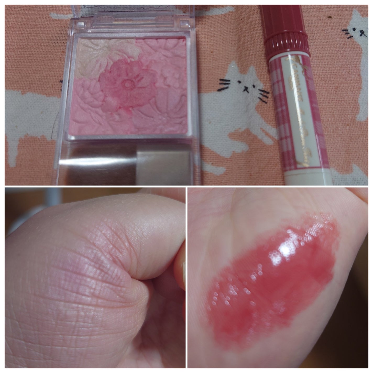 グロウフルールチークス/キャンメイク/パウダーチークを使ったクチコミ(3枚目)