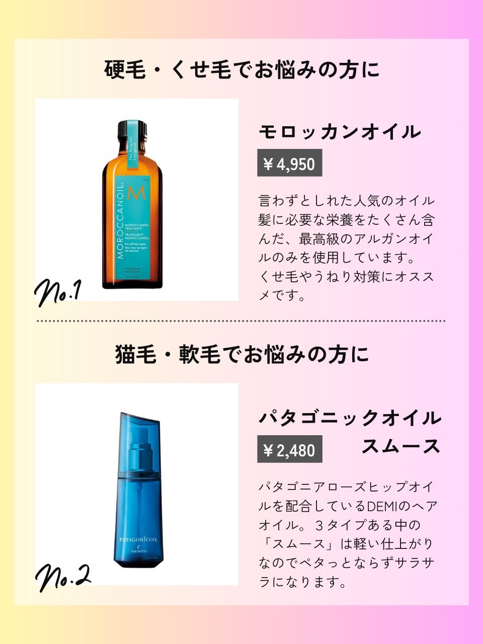 モロッカンオイル トリートメント ライト/モロッカンオイル/ヘアオイルを使ったクチコミ(2枚目)