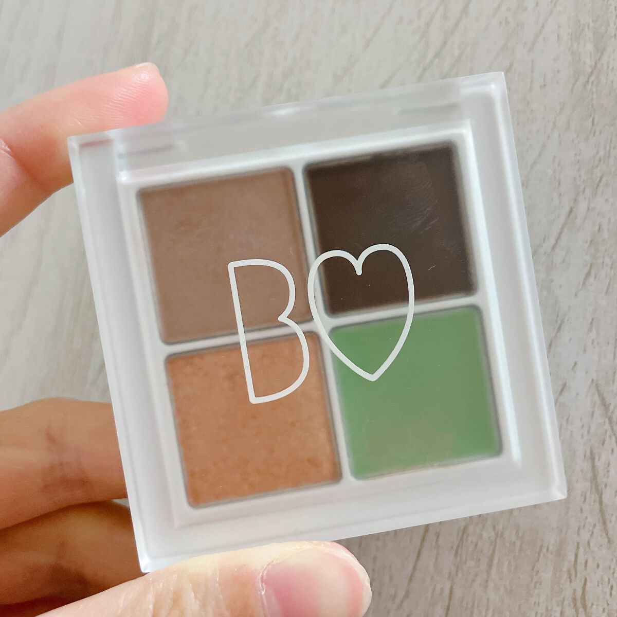 THE アイパレR/b idol/アイシャドウパレットを使ったクチコミ(1枚目)