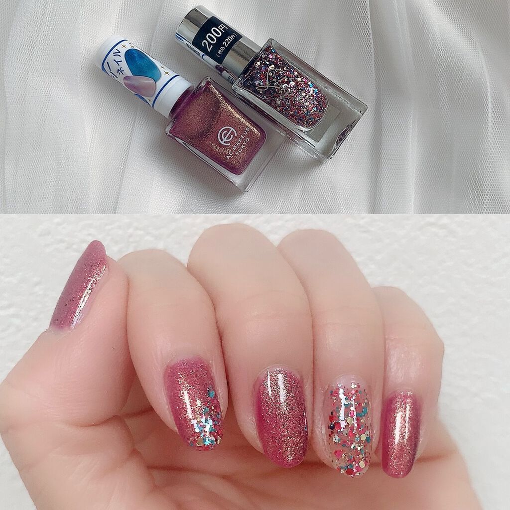 ACネイルエナメル/セリア/マニキュアを使ったクチコミ(4枚目)