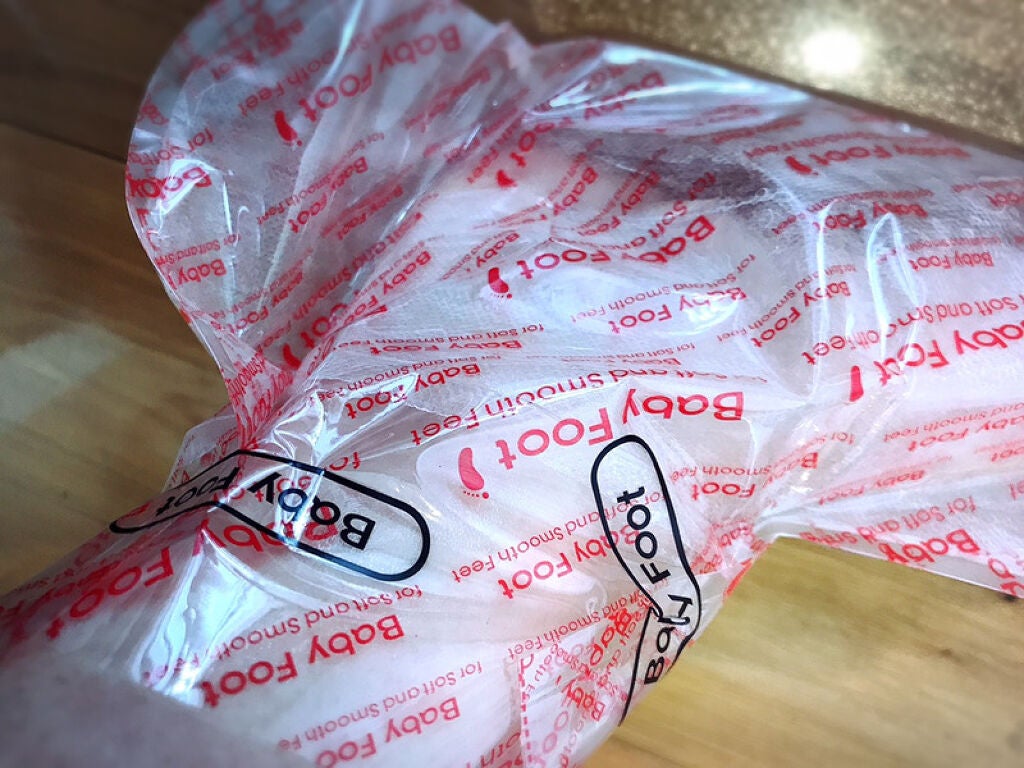 イージーパックDP60分タイプ/ベビーフット/レッグ・フットケアを使ったクチコミ(2枚目)