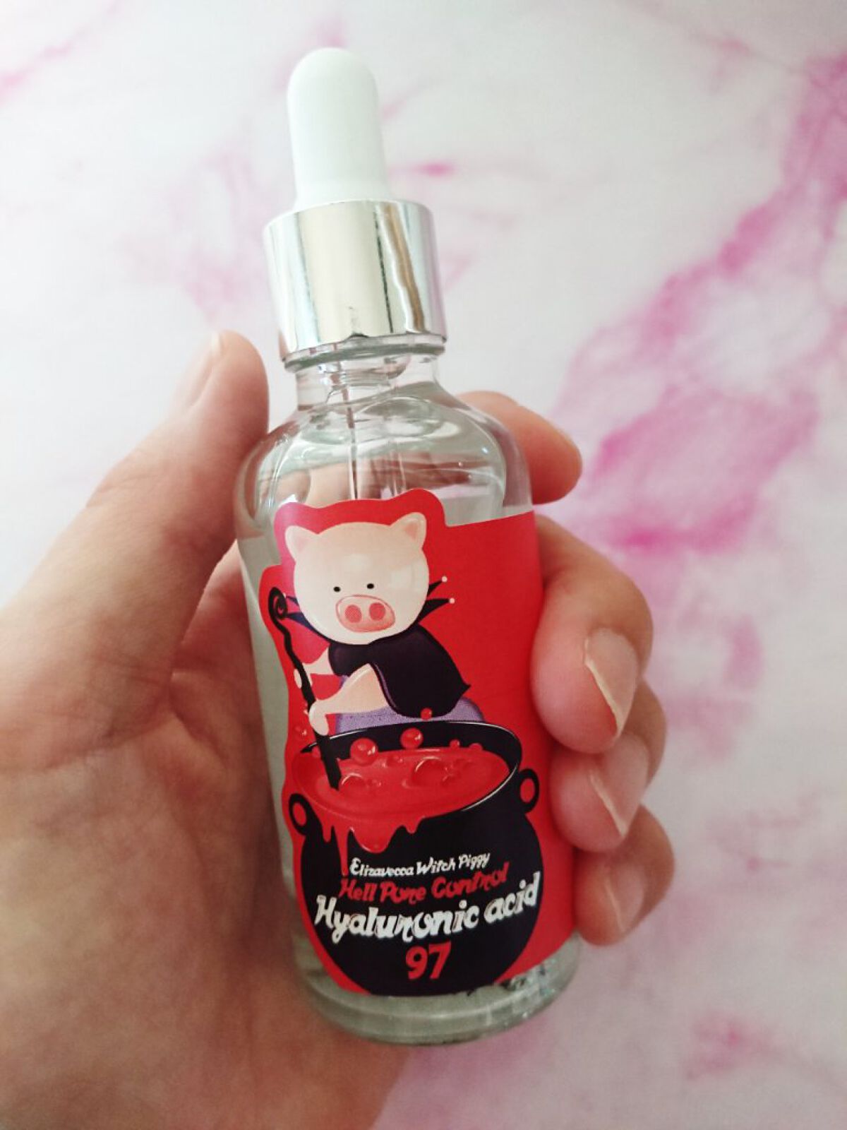 ヘル ポアコントロール ヒアルロン酸 97%/Elizavecca/美容液を使ったクチコミ（2枚目）