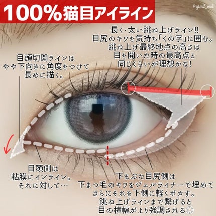 クリーミータッチライナー/キャンメイク/ジェルアイライナーを使ったクチコミ(7枚目)