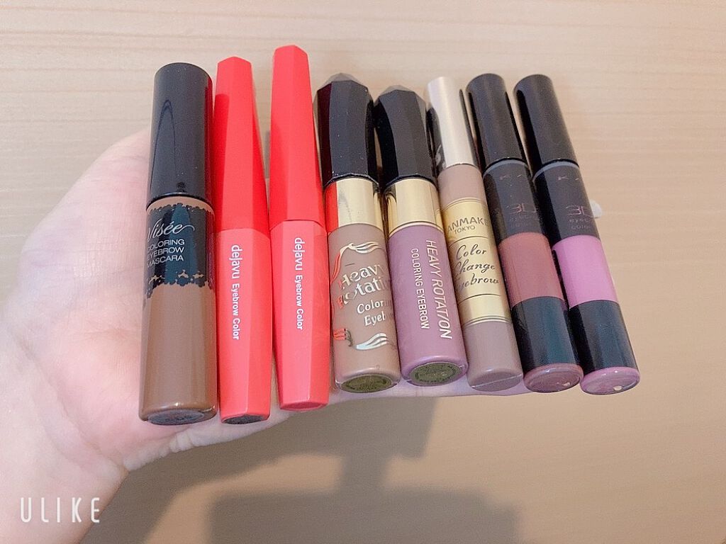 カラーリングアイブロウ/ヘビーローテーション/眉マスカラを使ったクチコミ(3枚目)
