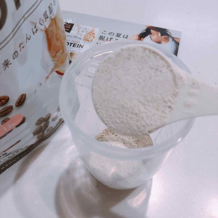 ボディメイクプロテイン カフェラテ/リブ・ラボラトリーズ/ソイプロテインを使ったクチコミ(2枚目)