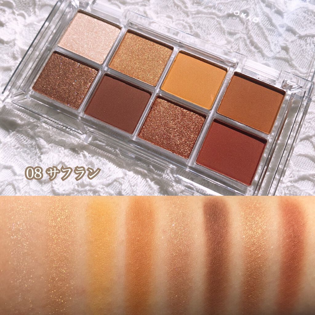 AC 8カラーアイパレット/AC MAKEUP/アイシャドウパレットを使ったクチコミ(4枚目)