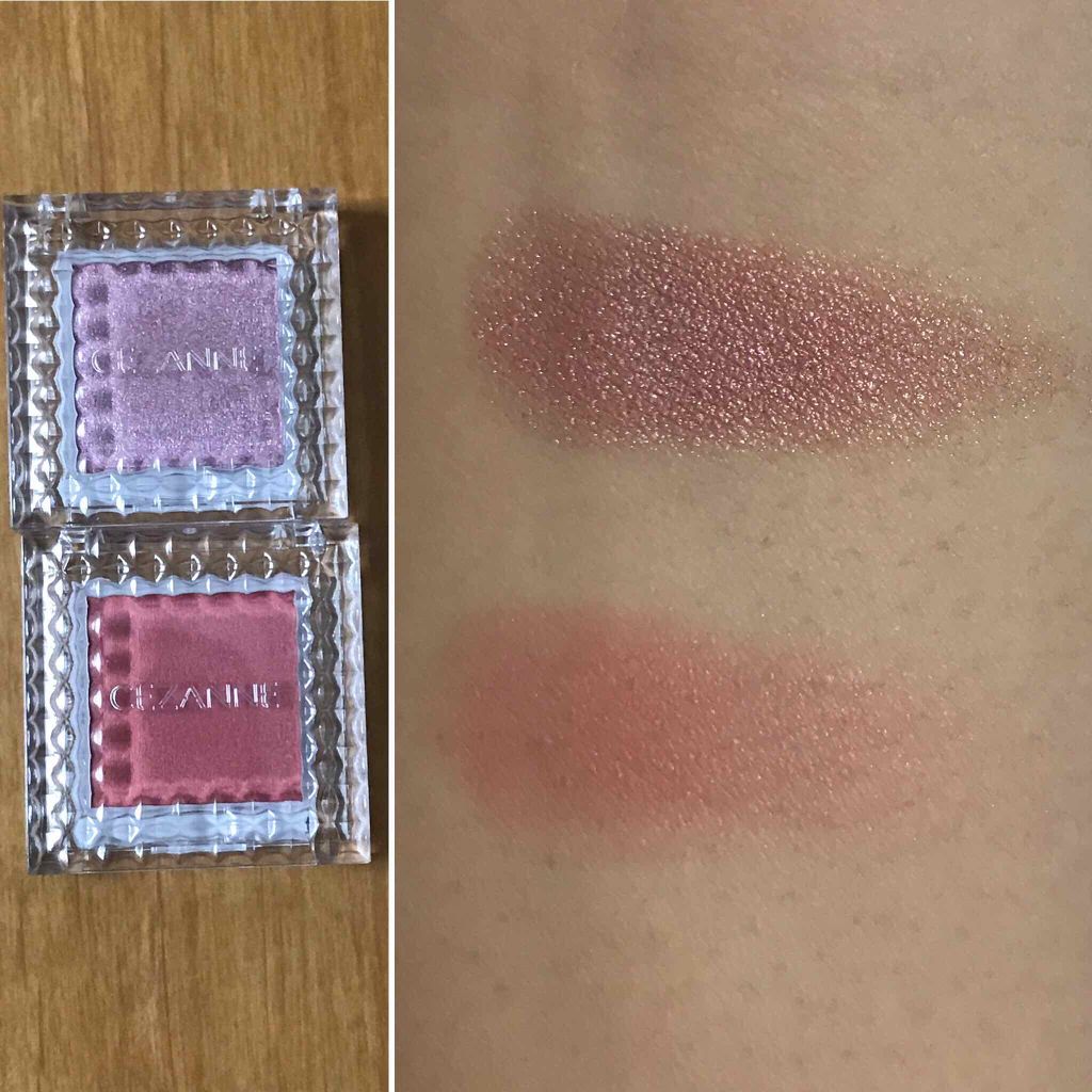 シングルカラーアイシャドウ/CEZANNE/単色アイシャドウを使ったクチコミ(2枚目)