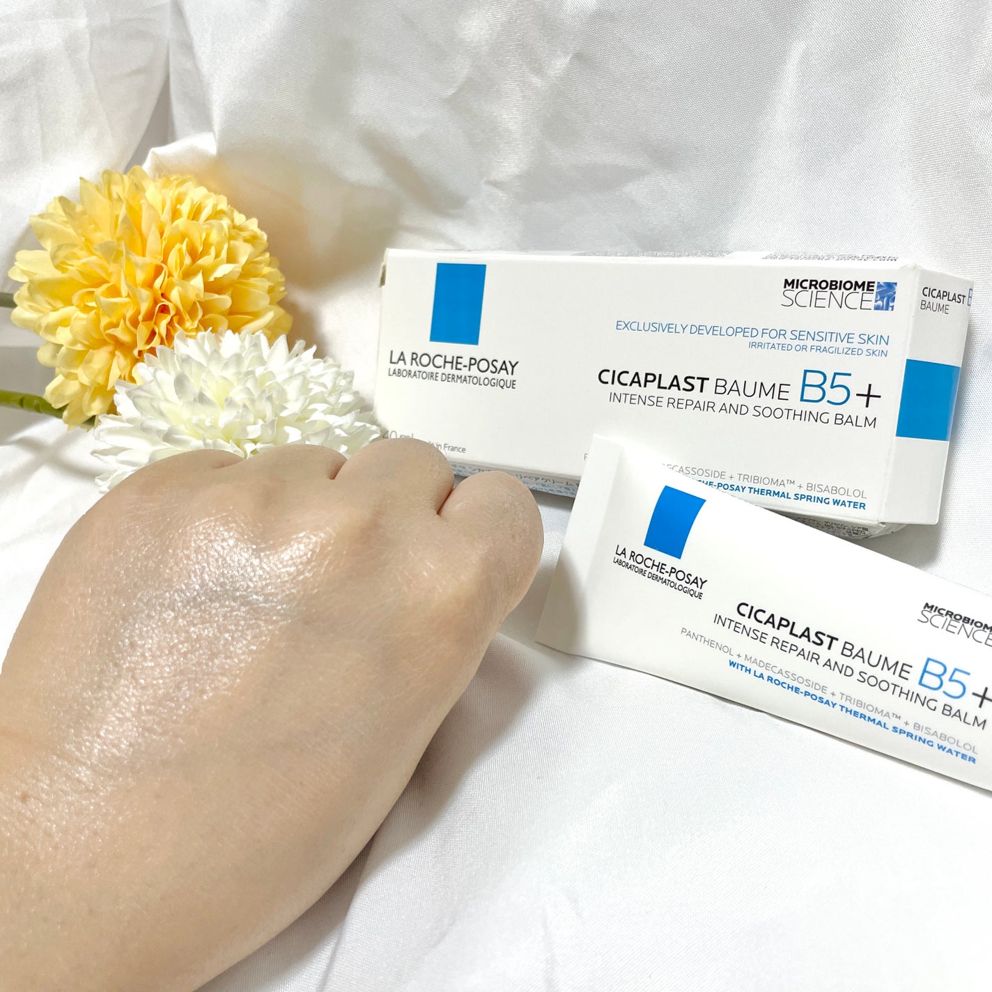 シカプラスト リペアクリーム B5+ /ラ ロッシュ ポゼ/フェイスクリームを使ったクチコミ(5枚目)