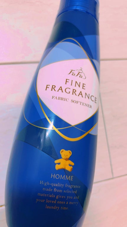 ファーファ ファインフレグランス 柔軟剤 オム/ファーファ/柔軟剤を使ったクチコミ(1枚目)