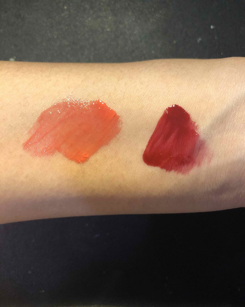 バーシーカラーバーニッシュ クリームリップステイン/M・A・C/リップグロスを使ったクチコミ（2枚目）