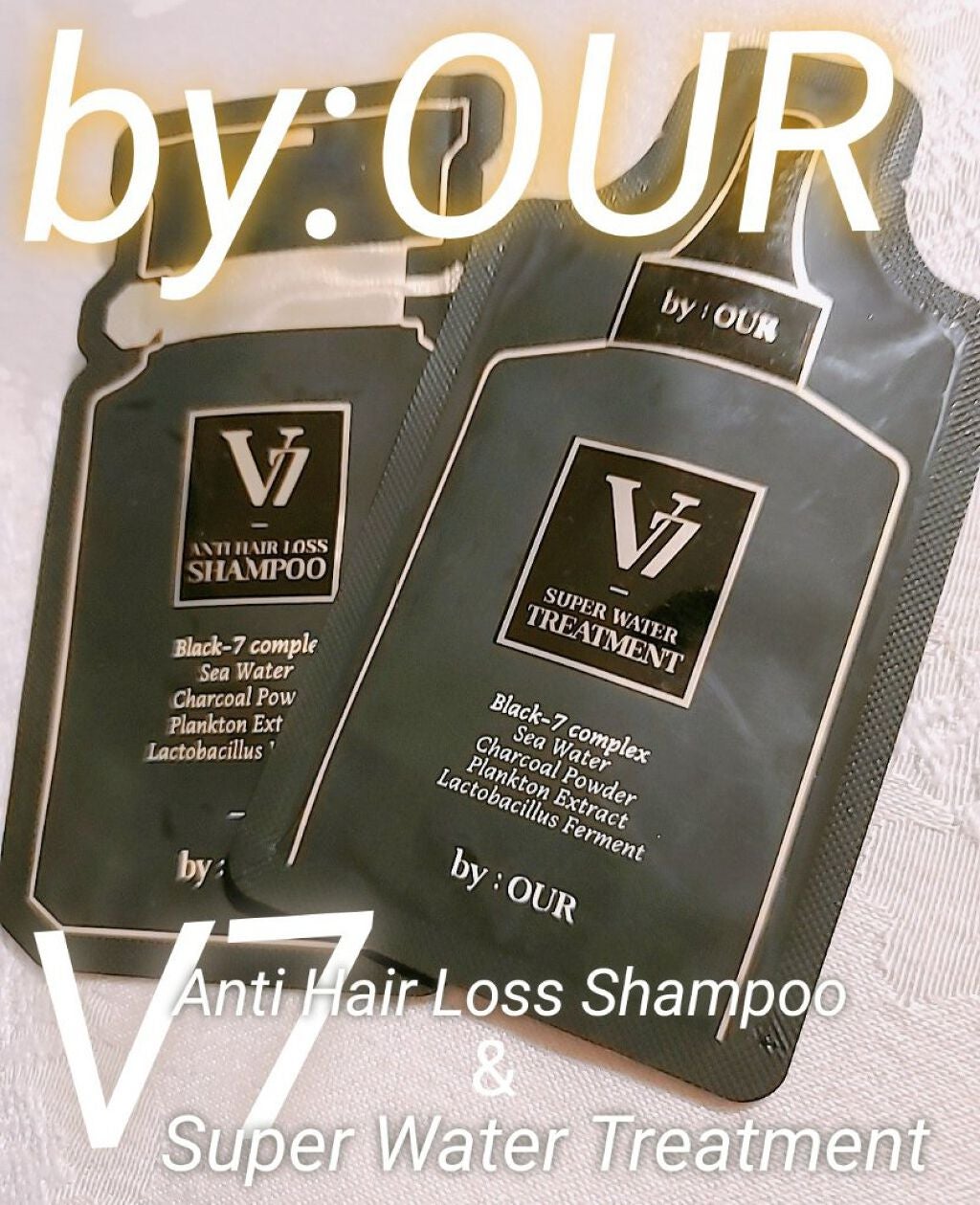 V7 アンチヘアロス シャンプー/by : OUR/サロンシャンプーを使ったクチコミ(1枚目)