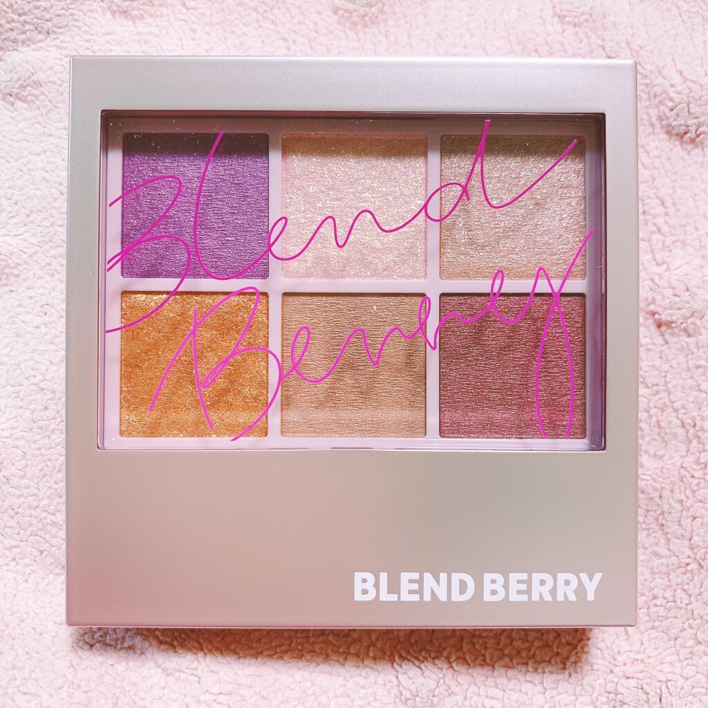 オーラクリエイション/BLEND BERRY/アイシャドウパレットを使ったクチコミ(1枚目)