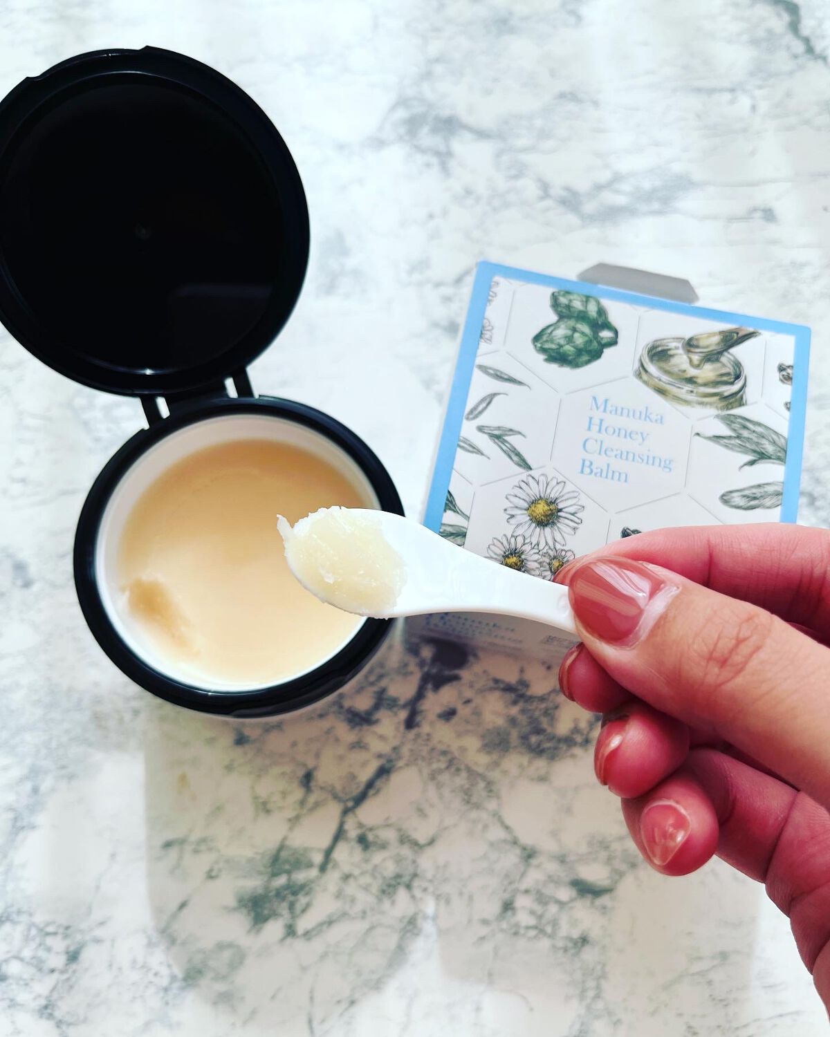 マヌカハニー クレンジングバーム/アピセラピーコスメティクス/クレンジングバームを使ったクチコミ（1枚目）