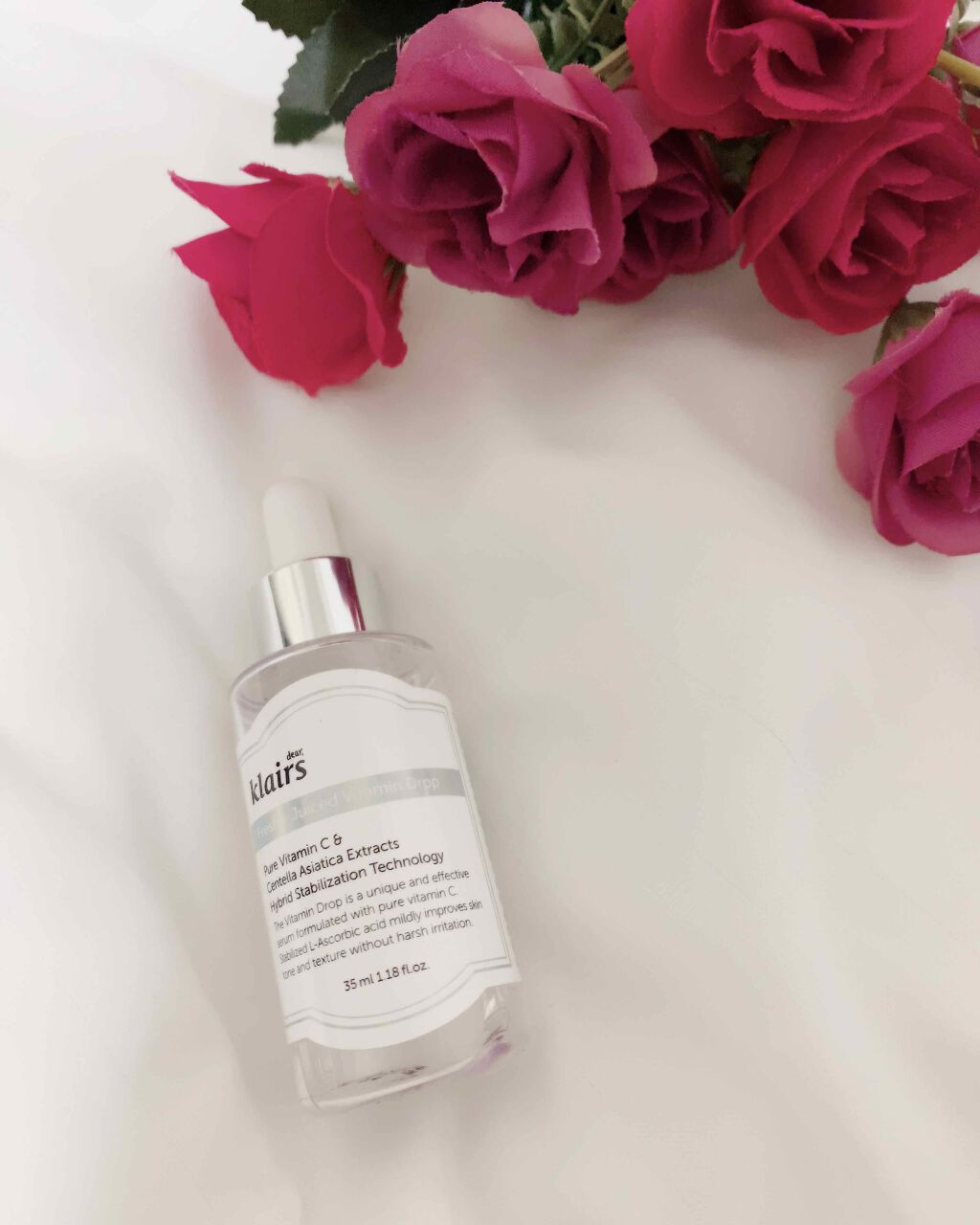 フレッシュリージュースドビタミンドロップ(35ml)/Klairs/美容液を使ったクチコミ（1枚目）