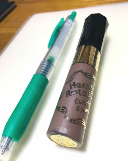 カラーリングアイブロウ/ヘビーローテーション/眉マスカラを使ったクチコミ(3枚目)