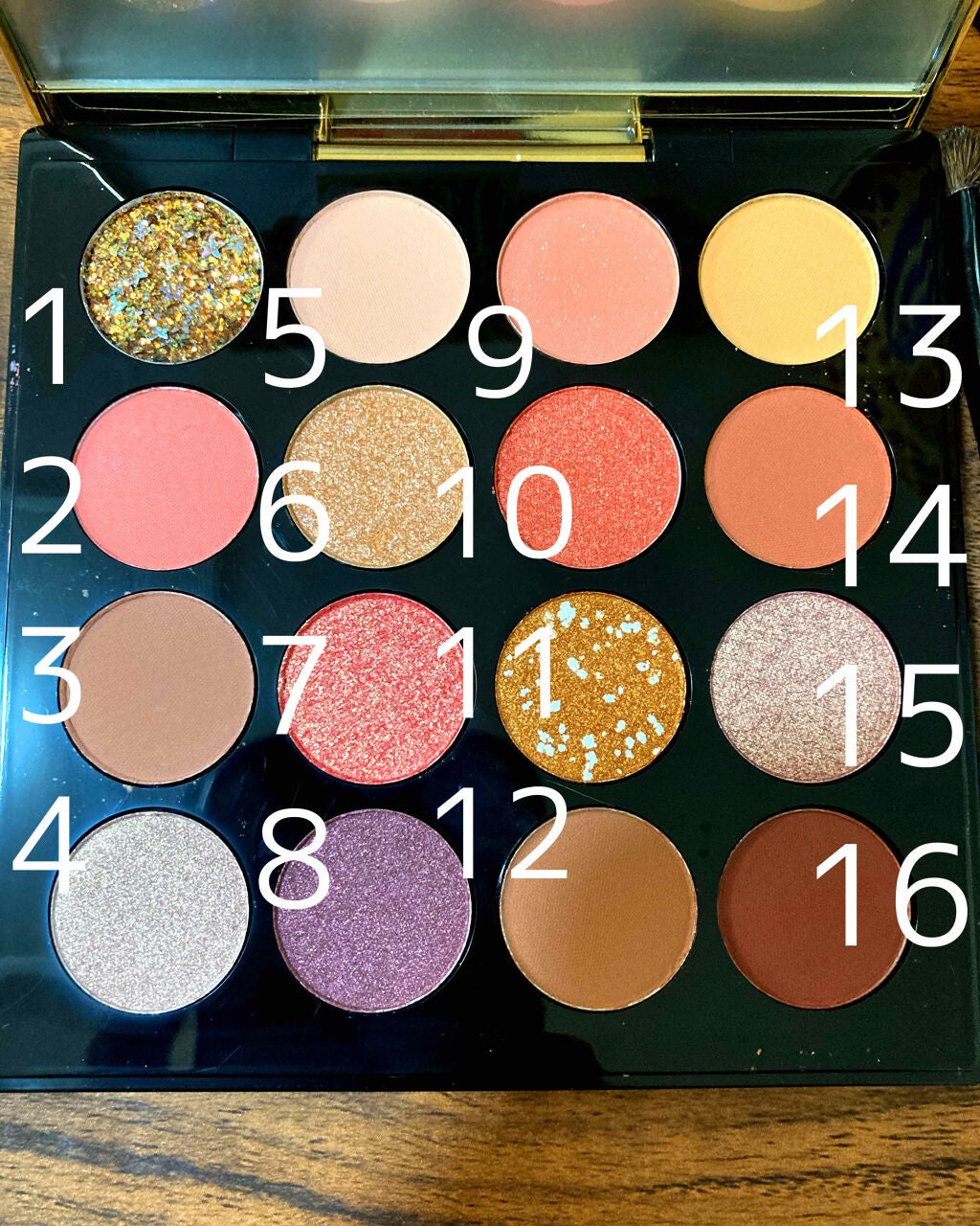 大英博物館 エジプトシリーズ アイシャドウパレット/ZEESEA/アイシャドウパレットを使ったクチコミ(2枚目)