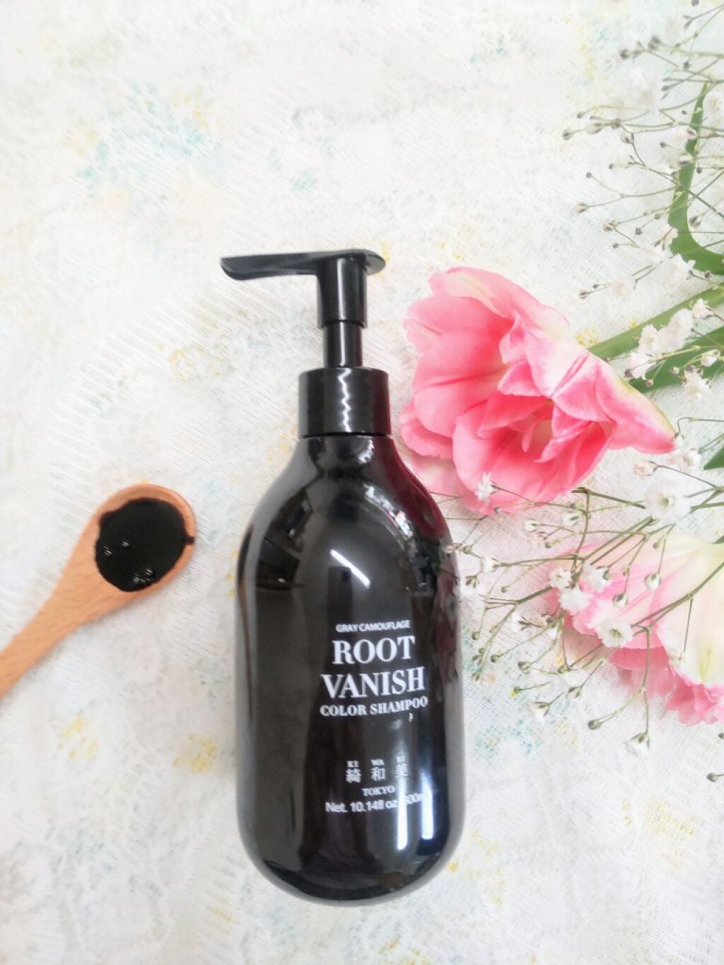 ROOT VANISH 白髪染めカラーシャンプー/ トリートメント/綺和美/市販シャンプーを使ったクチコミ(3枚目)