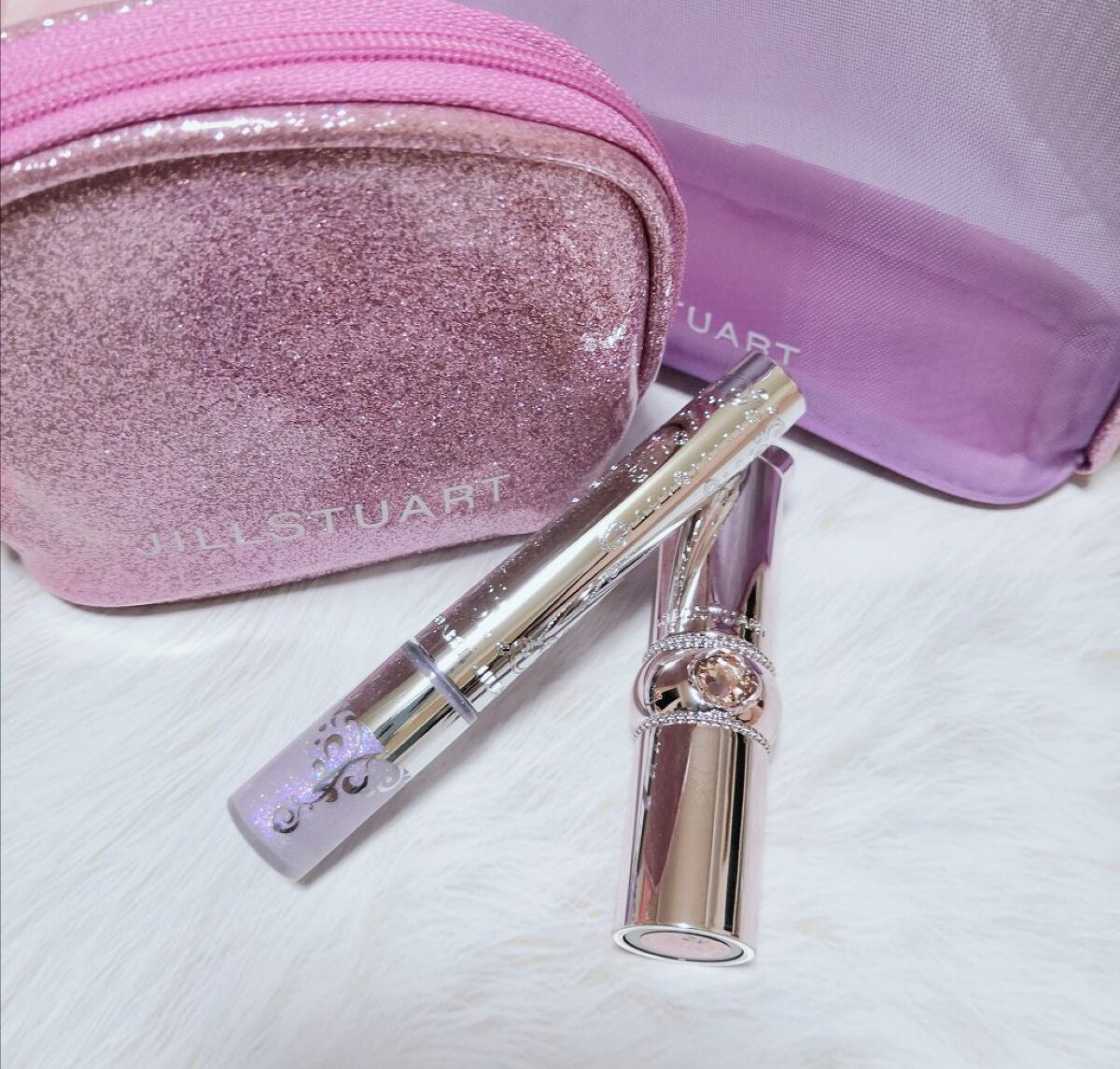 ジルスチュアート リップグロウ セラムバーム/JILL STUART/リップバームを使ったクチコミ(1枚目)