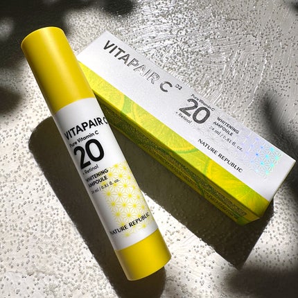 ビタペアC ビタレチ美容液/ネイチャーリパブリック/美容液を使ったクチコミ(4枚目)