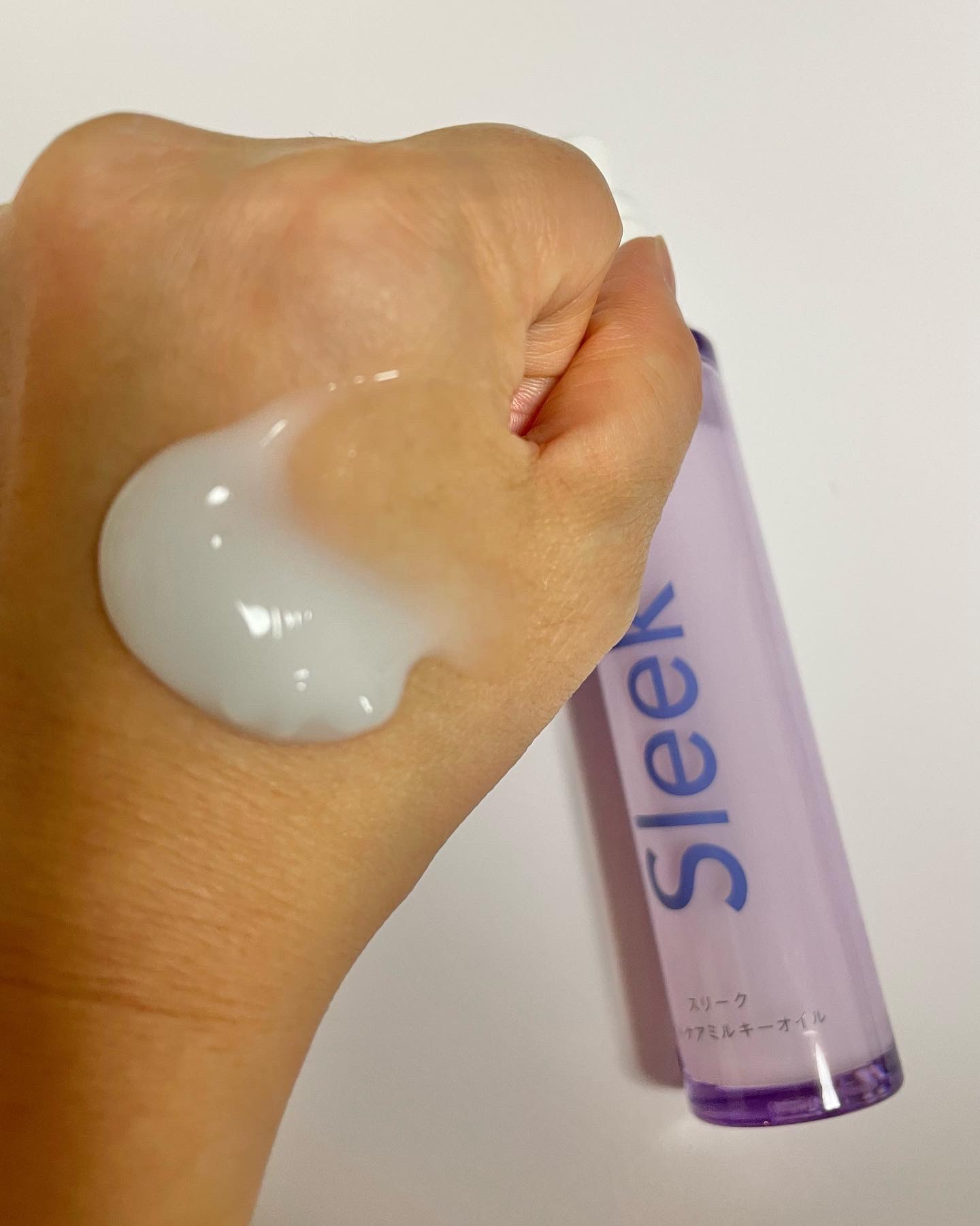 ナイトケアミルキーオイル/スリーク by サラサロン/ヘアオイルを使ったクチコミ（3枚目）