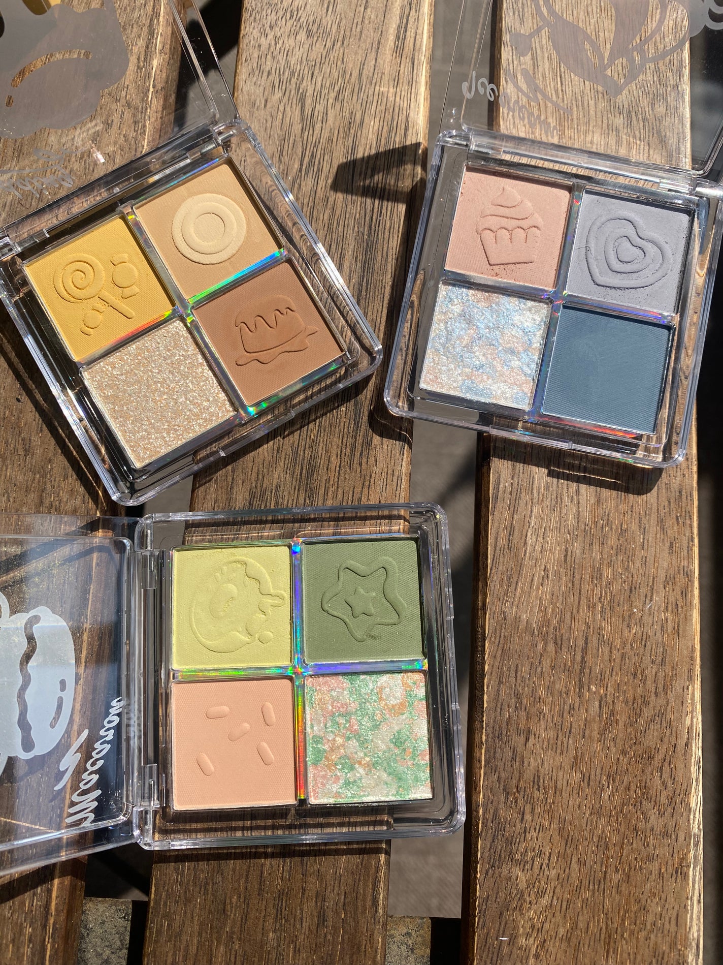 ZEESEAデザートコレクション4カラーアイシャドウパレット/ZEESEA/アイシャドウパレットを使ったクチコミ(4枚目)