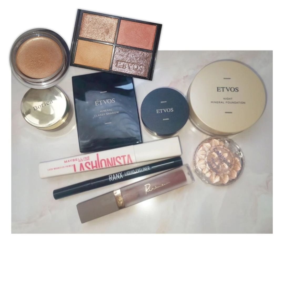 ナイトミネラルファンデーション/エトヴォス/ルースパウダーを使ったクチコミ(2枚目)