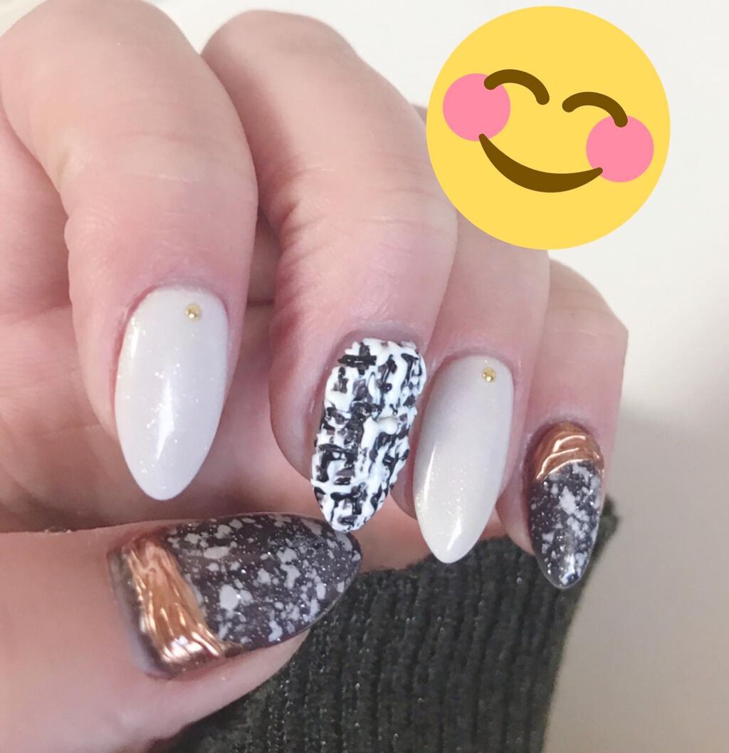 プリムドール B36 湖面の雪/プリジェル/ジェルネイルを使ったクチコミ（1枚目）