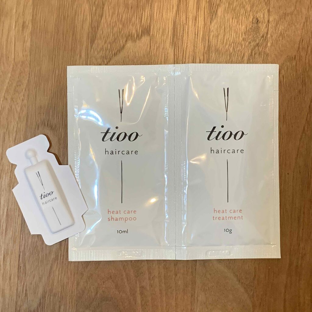 ヒートケア シャンプー／トリートメント/tioo/サロンシャンプーを使ったクチコミ（1枚目）