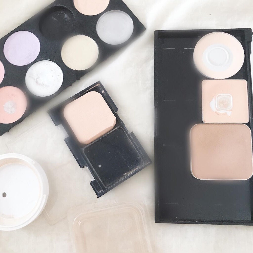 カラーコレクティング ウルトラ ベース コレクター パレット/MAKEUP REVOLUTION/パレットコンシーラーを使ったクチコミ(2枚目)