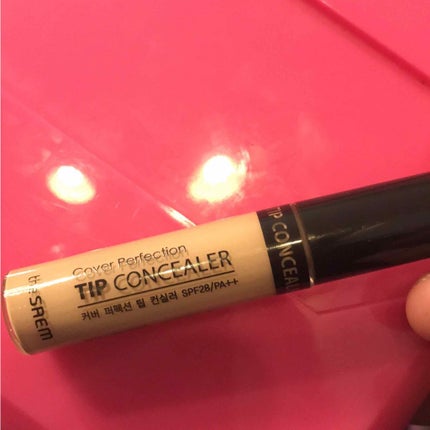 カバーパーフェクション チップコンシーラー/the SAEM/リキッドコンシーラーを使ったクチコミ(1枚目)