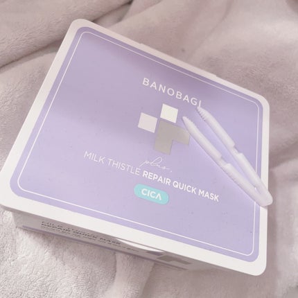 ミルクシスルリペアシカクイックマスクプラス/BANOBAGI/シートマスク・パックを使ったクチコミ(1枚目)